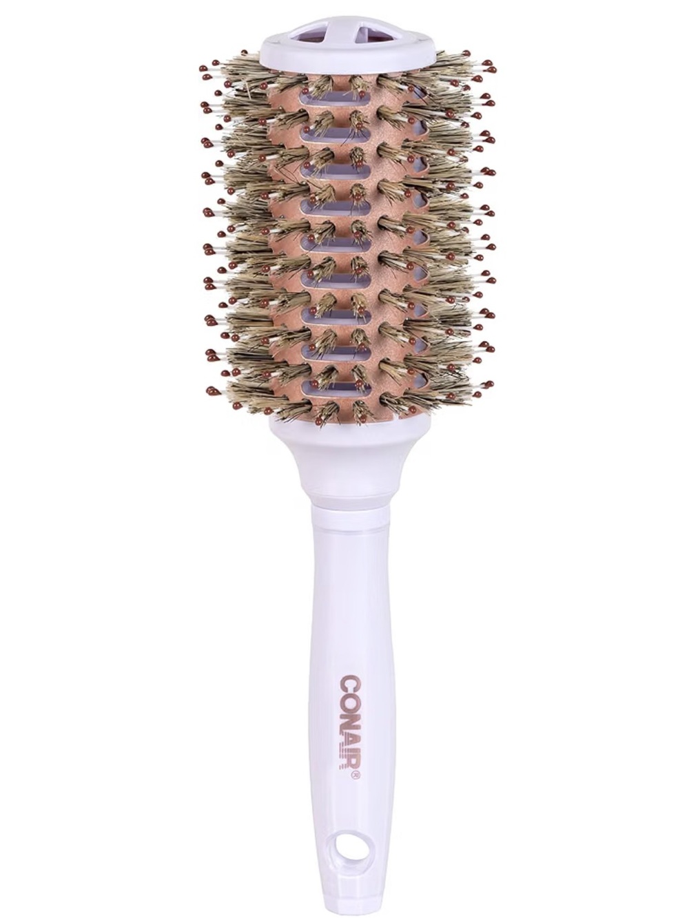 Conair Double Ceramic Boar Bristle Round Brush